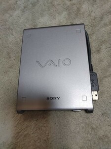 SONY VAIO フロッピーディスクドライブ PCGA-UFD5　ソニー FDD 外付け フロッピードライブ　USB 接続