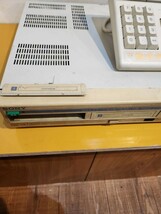 SONY MSX2 HB-T600 コミュニケーションターミナル ソニー 株式ターミナル 昭和レトロ 通電確認済ジャンク品扱い_画像3