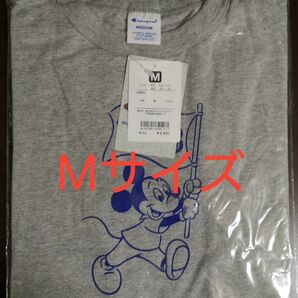 ディズニーリゾート チャンピオン 半袖Tシャツ 灰色 グレー M