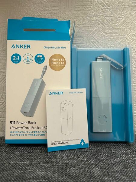 Anker アンカー 511 Power Bank PowerCore Fusion 5000アンカー モバイルバッテリー