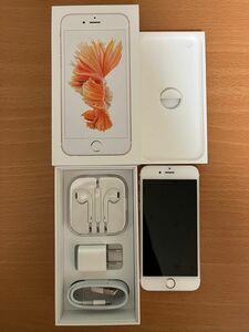 iPhone6s ローズゴールド(箱･付属品あり)