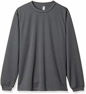 [グリマー] 長袖 4.4オンス ドライ ロングスリーブ Tシャツ [クルーネック] 00304-AL