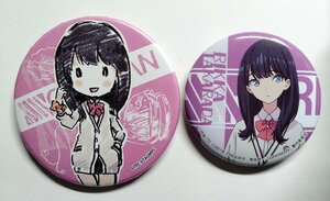 SSSS.GRIDMAN 新条アカネ 缶バッジ 2個セット ★