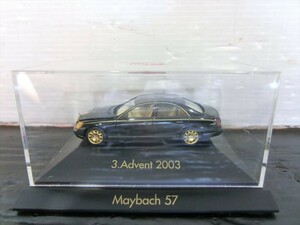 T[D4-91][ free shipping ]!Herpa Herpa /1:87 maybach 57 3.Advent 2003/ minicar /* scrub scratch equipped 