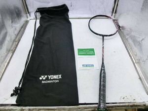 T[3.-58][100 size ] unused / Yonex / badminton racket / frame only /YONEX/ASTROX100ZZ/ for sport goods 