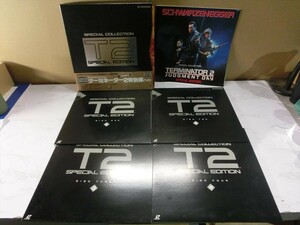 T【3め-00】【80サイズ】▲LD BOX/ターミネーター 2 特別編 スペシャルコレクション/レーザーディスク 4枚組/洋画/映画/※経年品