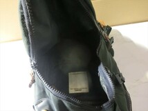 T【3も-68】【100サイズ】ビズビム/バリスティック 20L バックパック CORDURA ネイビー/メンズ/※古着臭・傷・汚れ・毛玉有_画像3