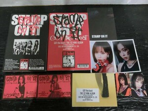 T【G4-05】【送料無料】GOT the beat 「Stamp On It」 CD/特典 ウィンター セット/K-POP/※傷有り