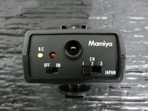 T【G4-11】【60サイズ】▲Mamiya マミヤ/645AF用 リモコンセット/ジャンク扱い/※コイルコード欠品・外箱傷み有_画像3