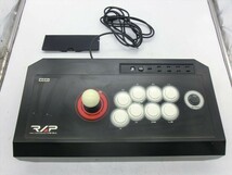 T【3や-65】【100サイズ】PS3 プレイステーション3 HORI リアルアーケードPro. V3 SA/ジャンク扱い/※蓋破損・傷・汚れ有_画像3