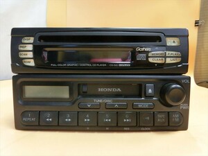 T[wa4-32][80 размер ]^* Honda Step WGN Car Audio радио CD кассета / б/у товар /* царапина загрязнения есть 