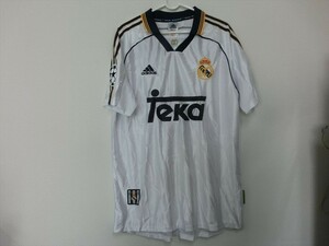 T【M4-53】【60サイズ】▲美品/adida アディダス 1999 REAL MADRID レアル・マドリード ユニフォーム レドンド 6