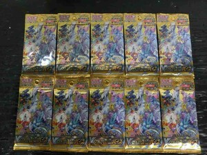 T【K4-70】【60サイズ】▲未開封/ポケモンカードゲーム VSTARユニバース 1BOX分 10パックセット/トレカ/ポケカ/※サーチ済