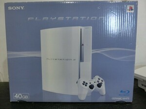 T【K4-91】【100サイズ】SONY ソニー/PS3 プレイステーション3 本体セット/ゲーム機/通電可/ジャンク扱い/※傷・汚れ有