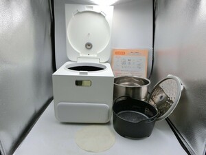 T【リ4-71】【140サイズ】ZHENMI シェンミ/糖質カット炊飯器 X6/2021年製/通電可/ジャンク扱い/※傷・汚れ・剥げ有