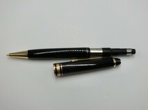 T【リ4-90】【60サイズ】▲モンブラン マイスターシュテュック/0.5mm ツイスト式シャープペン/筆記確認済/※傷・汚れ有_画像3