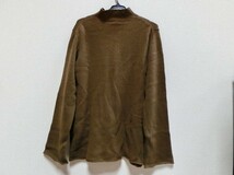 T【ロ4-39】【60サイズ】▲ローブドシャンブル コムデギャルソン/カシミヤ混 ハイネックニット/長袖/※タバコ臭・毛羽立ち・ヨレ有_画像2