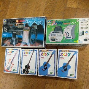  Aoshima 1/6 Sony Liberty type 2nichimo1/8 electric bass guitar etc. 