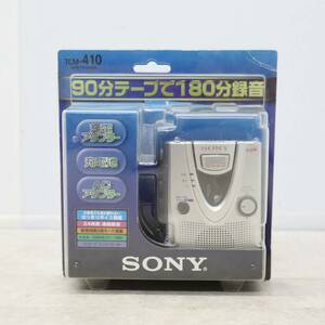 ●オーディオ機器 希少 レア　充電池式｜ソニー カセットレコーダー｜SONY ソニー TCM-410 ｜ ジャンク JUNK品■P2954