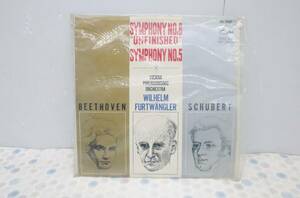 ●LP 赤盤 貴重 ｜レコード｜東芝 エンジェルレコード HA5100 フルトヴェングラー・ウィーンフィル｜ 未完成 運命■O5807