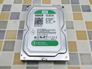 ∨ 500GB｜SATA 3.5インチ 内蔵 ハードディスク｜Western Digital ウェスタンデジタル WD5000AZRX HDD｜パソコン 部品 中古 ■N8093