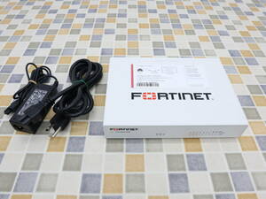 ◇ 初期化済み｜FortiGate 60E｜FORTINET FG-60E FSP036-RBBN2 デスクトップ型 セキュリティ｜防犯 セキュリティ ACアダプター ■N7487