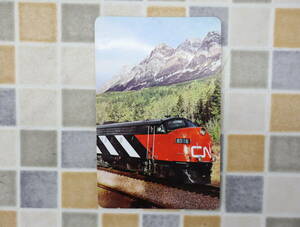 ∠ The Rail Fan стоит посмотреть редкость редкий сокровище retro l открытка открытка Royal to дождь l Canada CN6516 l лист документ . машина электропоезд #O4972