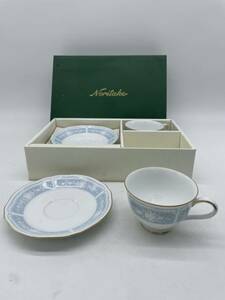 【Noritake】碗皿ペア レースウッドゴールド 未使用品 ノリタケ 食器 