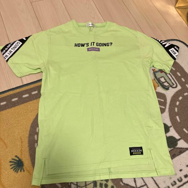 140cm MIXXIM 半袖Tシャツ 黄緑