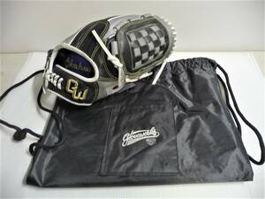 ■美品 GLOVE WORKS グラブワークス 軟式 内野手用 JAPAN 保管袋◆