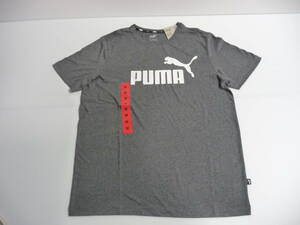 ★未使用 PUMA プーマ Tシャツ 半袖 Mサイズ グレー■③