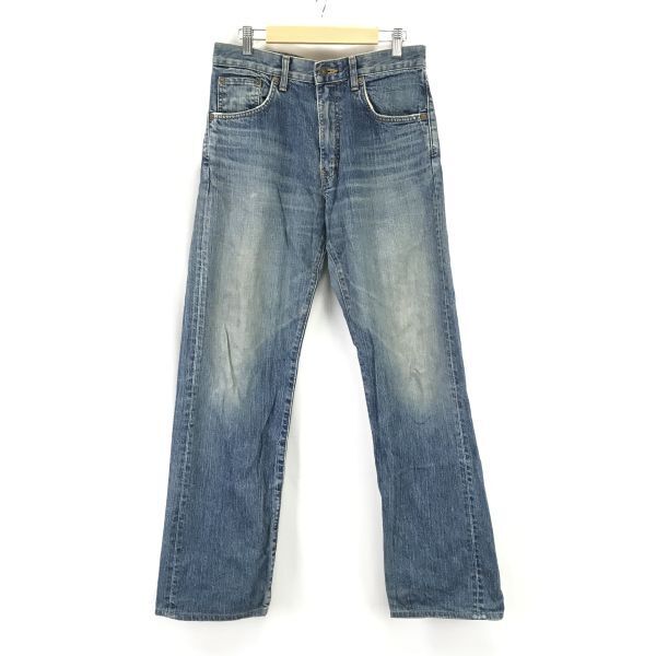 EDWIN/エドウィン503★ルーズフィット/ジーンズ/デニムパンツ【31/メンズL程度/股下82cm/blue/青】牛革ラベル/Pants/Trouser◆BH696