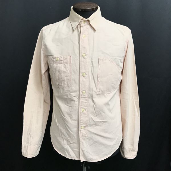 JOURNAL STANDARD relume/ジャーナルスタンダード★長袖シャツ【メンズM/pink/ピンク】Tops/Shirts◆BH738
