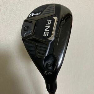 PING ピン G425 5U 26° TOUR173-85 ( R ) ヘッドカバー、レンチ有