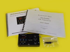 * mania oriented * ELECRAFT CW tiger nsi bar KIT construction goods KX-1+KXB3080(3.5/10MHz band adapter )+KXAT1( auto antenna tuner ) collection included settled 