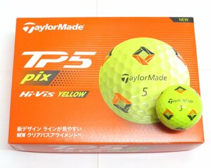 TP5 Pix ボール （イエロー） 2024年モデル M1801101 1ダース