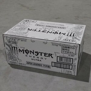 アサヒ［飲料］２ケースまで同梱可 モンスターウルトラ　３５５ｍｌ缶　１ケース２４本入り（350　MONSTER　モンスター　エナジードリンク