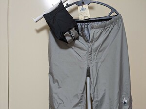 モンベル サンダーパス パンツ メンズ L - S グレー系 / 1128574 mont bell 男性 men's 登山 アウトドア ウエア レイン パンツ 雨具