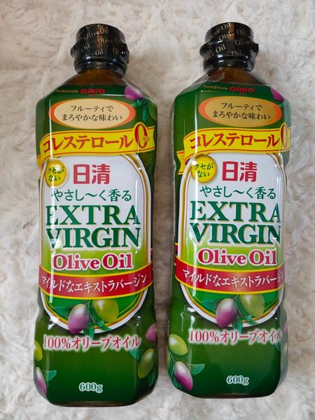 日清エキストラバージンオリーブオイル 600g 2本セット