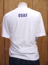 新品 バズリクソンズ U.S.AIR FORCE Tシャツ ホワイト M BR79397 buzzrickson's_画像2