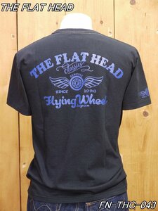 新品 フラットヘッド FH CLASSICS 丸胴半袖Tシャツ 38 ブラック FN-THC-043 theflathead