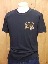 新品 フラットヘッド THE FLAT HEAD & CO 丸胴半袖Tシャツ 40 ブラック FN-THC-044_画像2