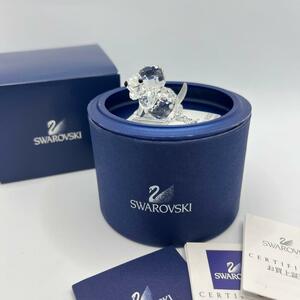 【お買い得】Swarovski 犬の置物　クリスタル