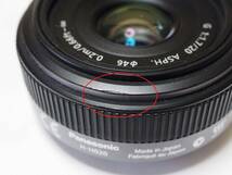 単焦点レンズ　Panasonic H-H020_画像6