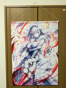 FGO Fate/Grand Order ジャンヌダルクオルタ　花嫁　タペストリー　同人　光崎　正規品