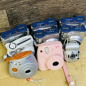 富士フィルム intax mini8 /mini 10/Cheki mini 20/ mini7 Q1 ぐでたまチェキ インスタントカメラ チェキ ポラロイドカメラ 9台まとめての画像6