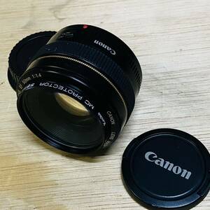 【Canon/キヤノン】//EF 50mm 1:1.4/中古現状品