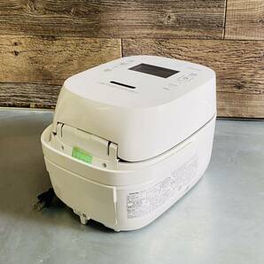 【ジャンク品】東芝 真空圧力IHジャー炊飯器 5.5合炊き RC-10VST ホワイトの画像5