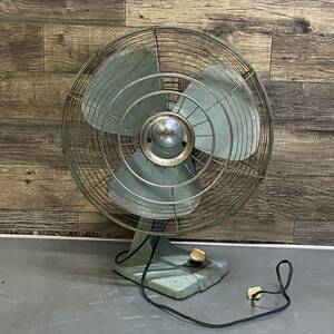 DELUXEFAN Fuji denki 扇風機 FTC4060E 3枚羽根 ELECTRIC FAN DELUXE 40 CM 家電 昭和レトロ アンティーク ヴィンテージ Vintage現状品中古