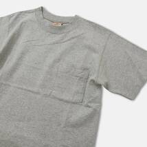 超定番！誰も裏切らないmade in USA！【 グッドウェア (M) 】半袖Tシャツ ポケT グレー Goodwear USA製 アメリカ製 ソーズカンパニー_画像2